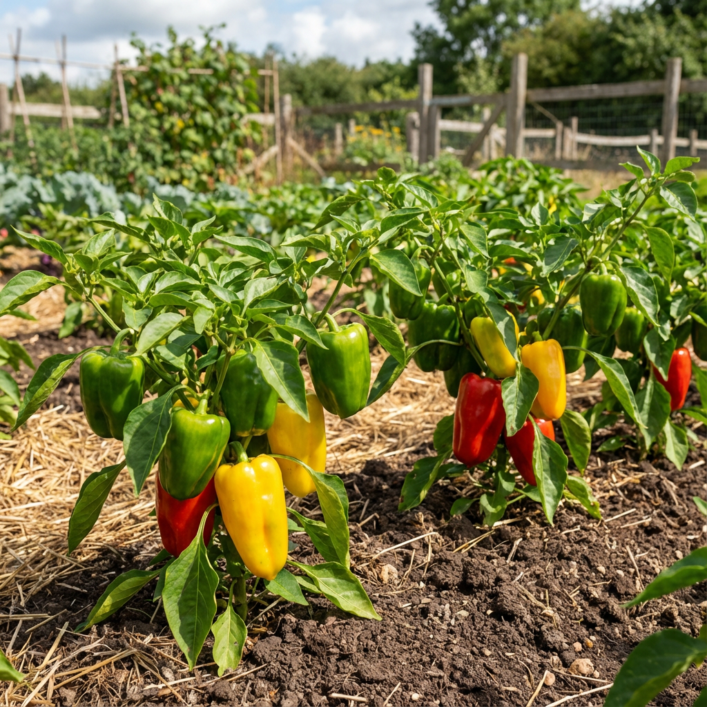 Sweet Crunch Bell Pepper Seeds for Planting