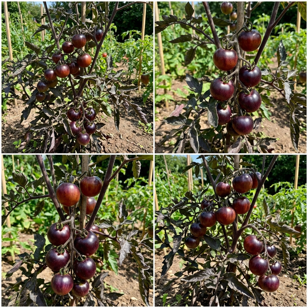 Maroon Tomato Planting Seeds for Home Gardens