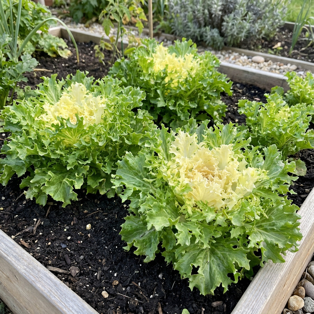 Green Yellow Endive Seeds for Planting Vegetable Garden Starter