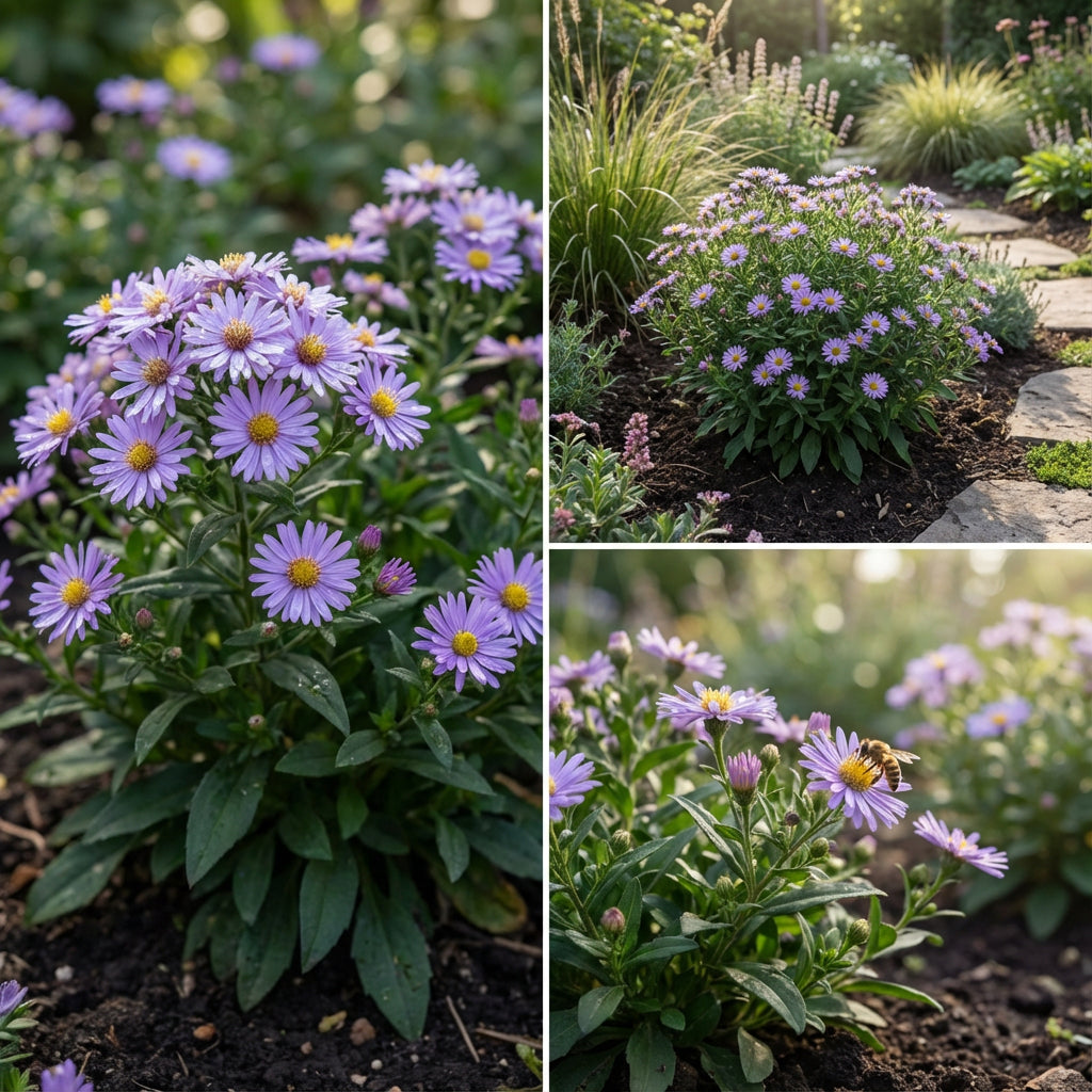 Lavender Aster Flower Seeds for Planting Collection