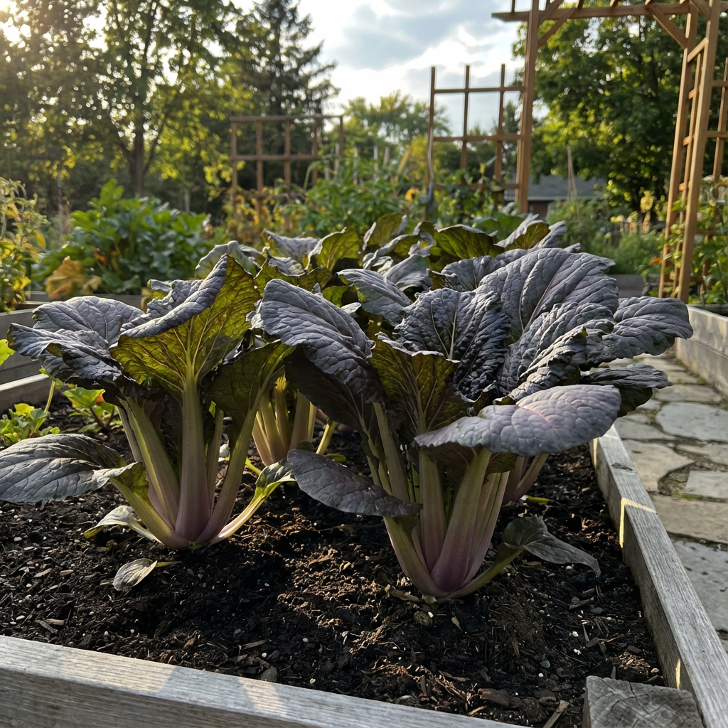 Black Choi Bok Choy Planting Seeds