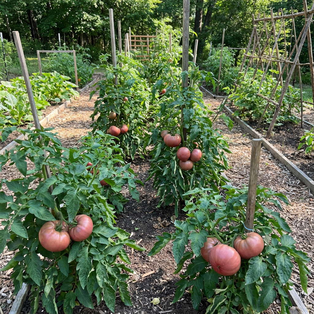 Dark Pink Tomato Seeds for Vegetable Planting