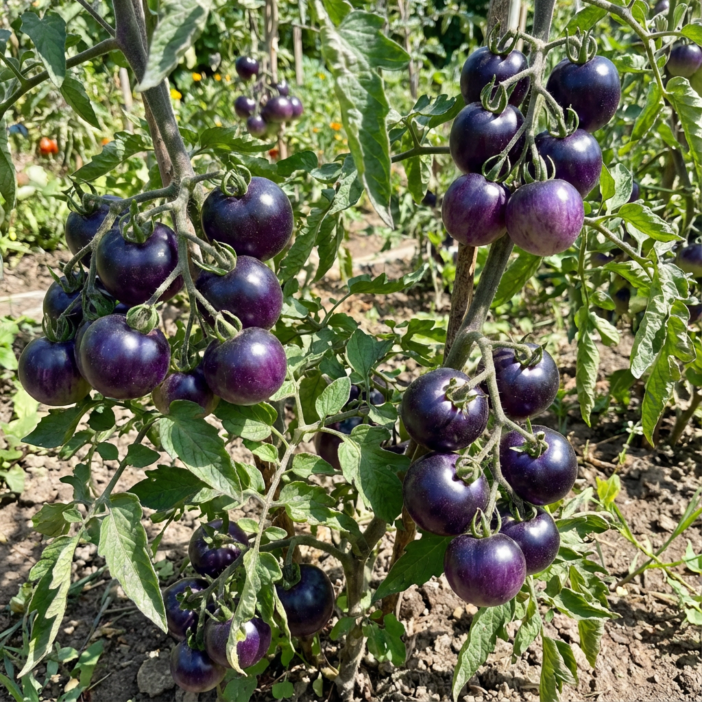 Tomato Seeds Vegetable Planting Purple