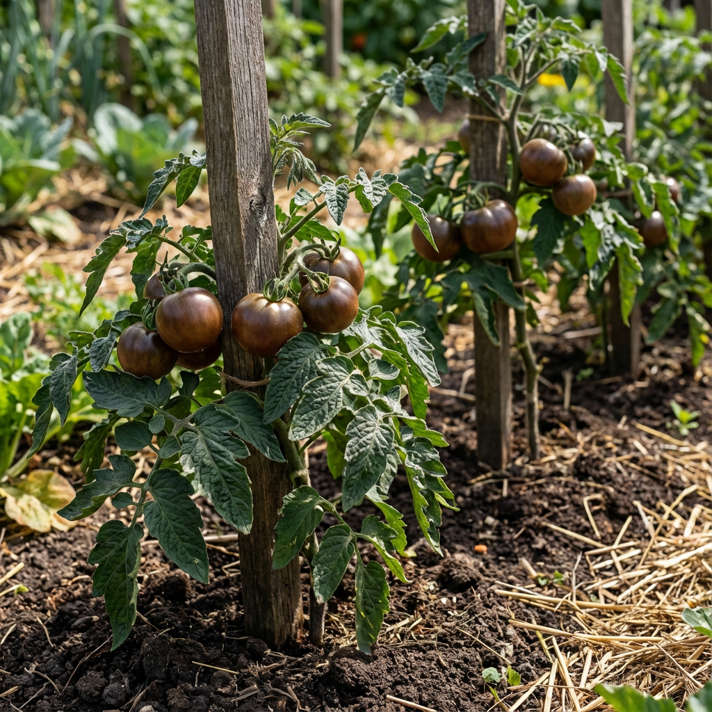Dark Maroon Tomato Vegetable Seeds for Planting