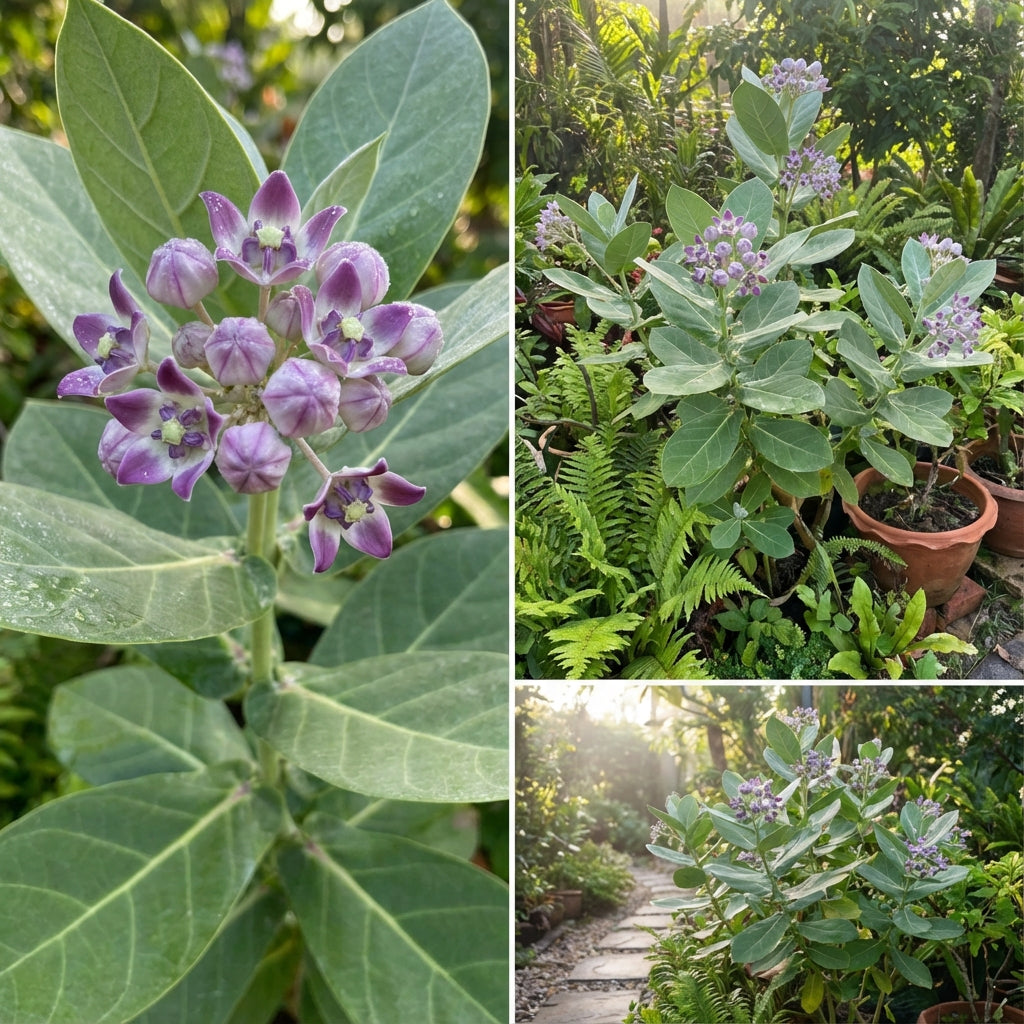 Purple Calotropis Gigantea Planting Seeds