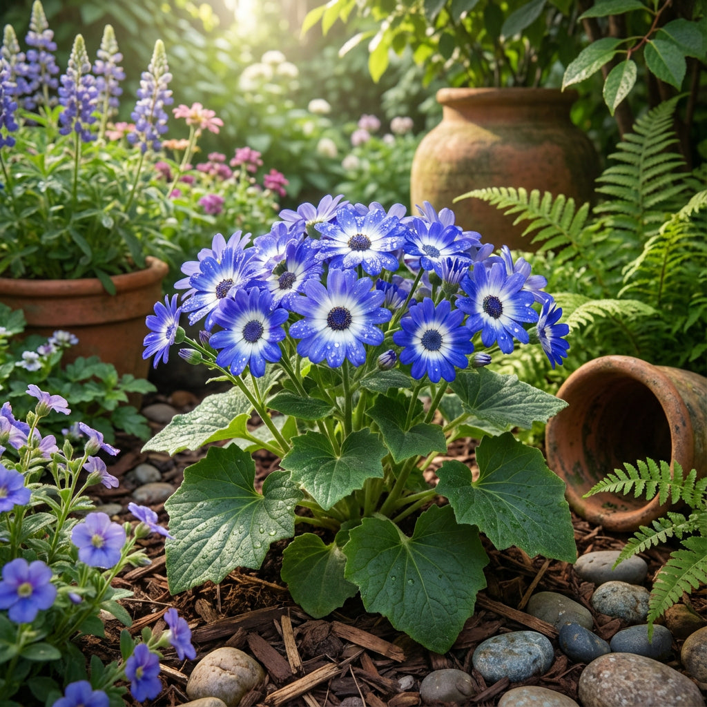 Blue Cineraria Seeds - Ideal for Planting