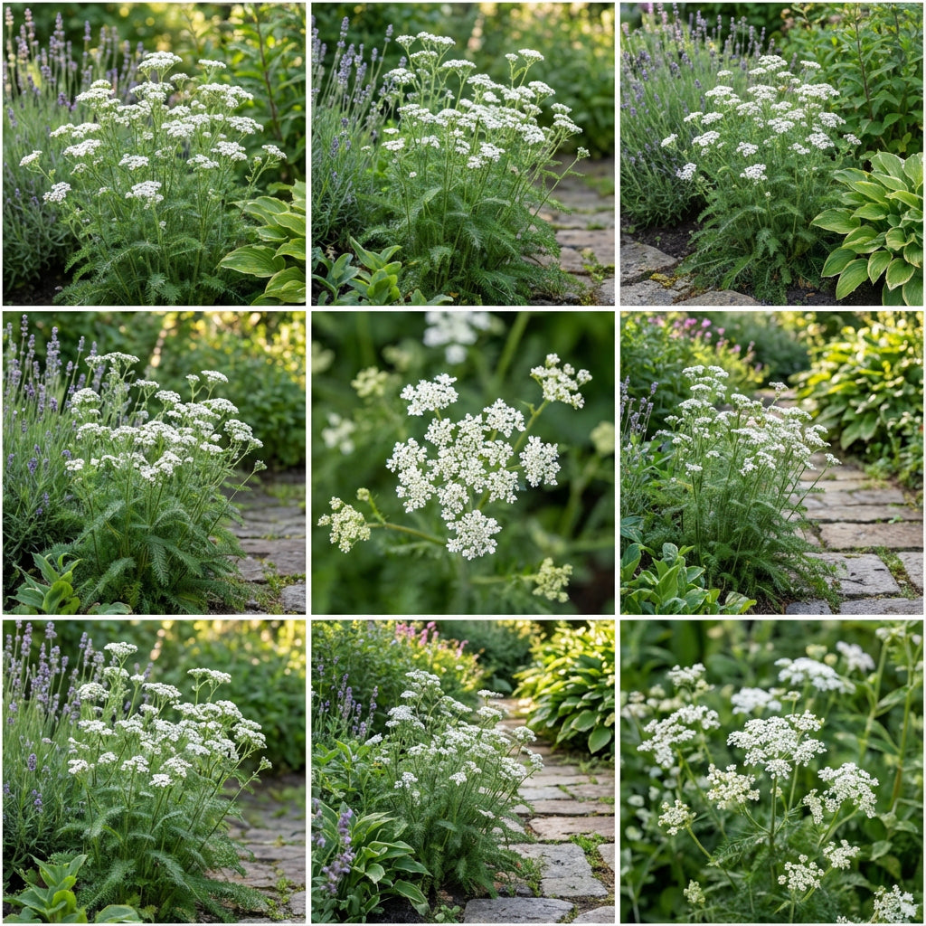 White Pilocarpa Flower Planting - Seeds for Elegant Blooms and Lush Gardens