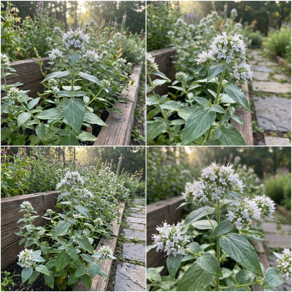 White Mountain Mint Flower Gardening - Seed for Beautiful Gardens