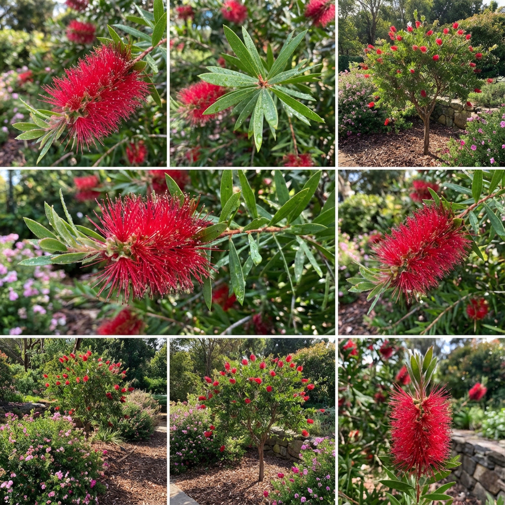 Red Bottlebrush Tree Seeds for Planting Add Vibrant Color to Your Garden