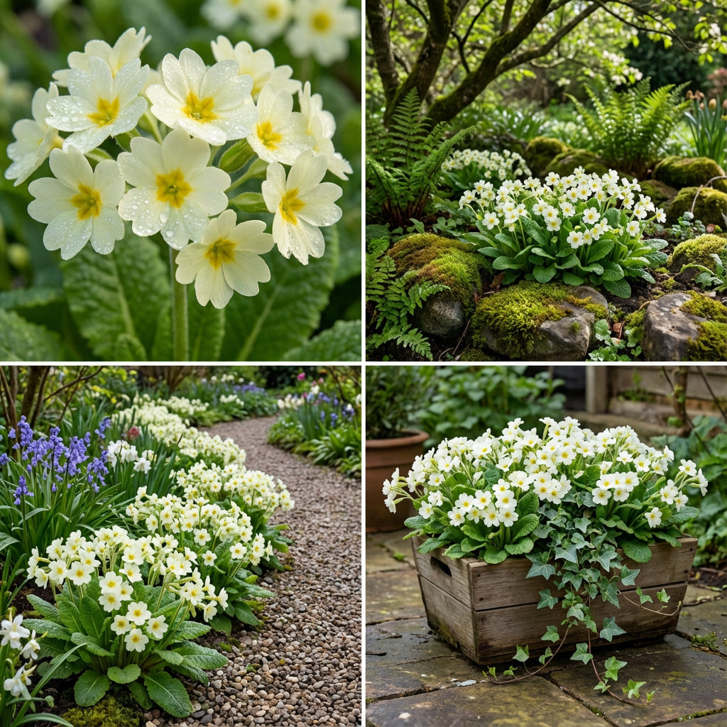 White Primrose Flower Seeds for Planting