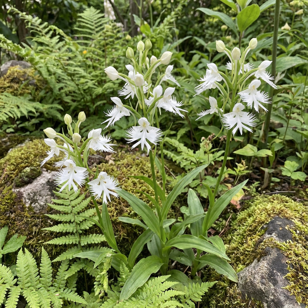 White Man Orchid Seeds for Planting Unique Flowering Plant Seeds