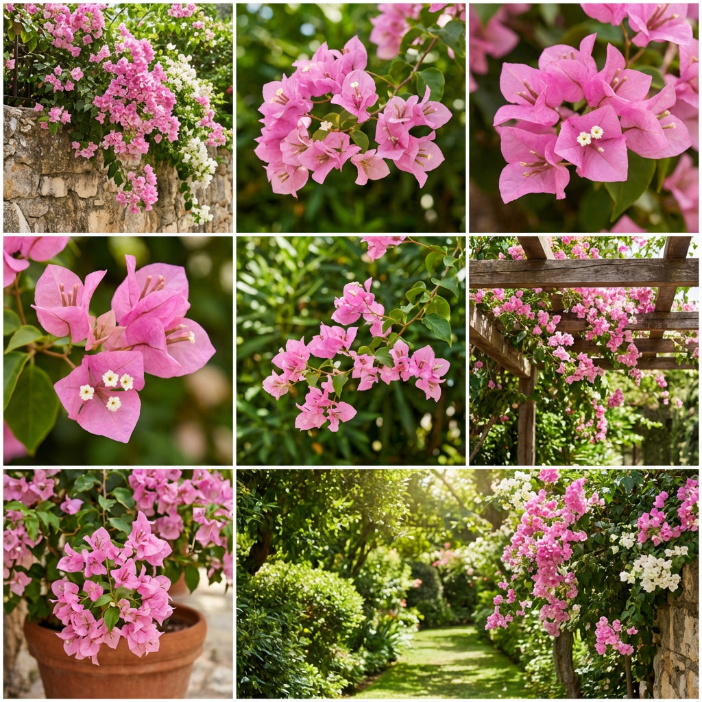 Rosa Bougainvillea-Blumensamen für atemberaubende Blumenarrangements | Ideal zum Pflanzen