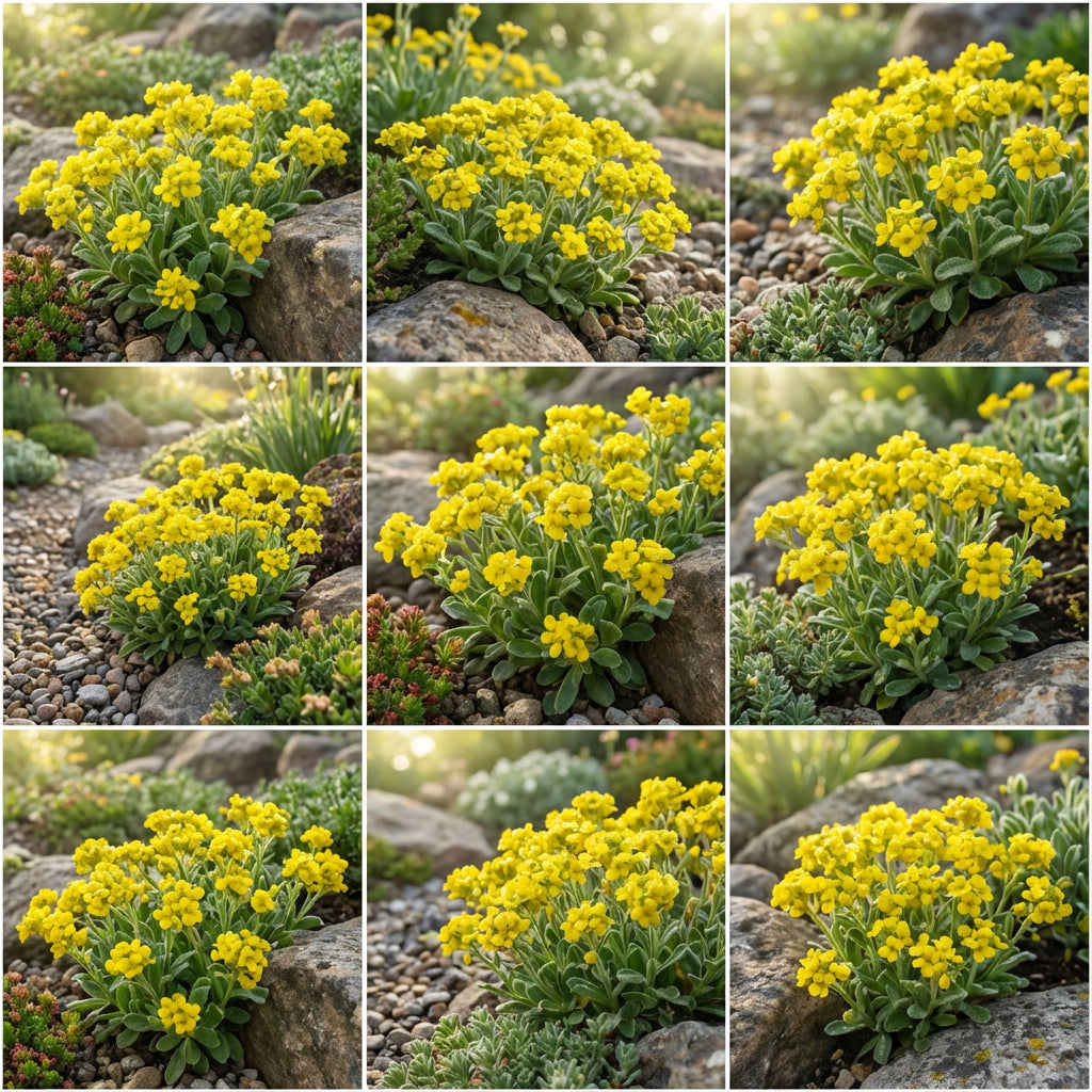 Rock Cress Flower Seeds for Planting - Lemon Yellow Blooms