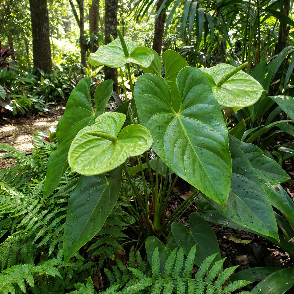 Anthurium Flower Seeds for Planting - Grow Stunning Green Blooms in Your Garden