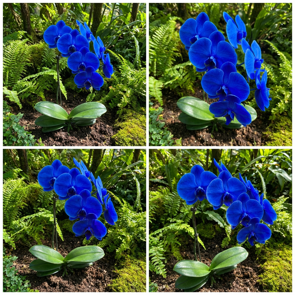 Blue Phalaenopsis Orchid Seeds for Exotic Flower Planting