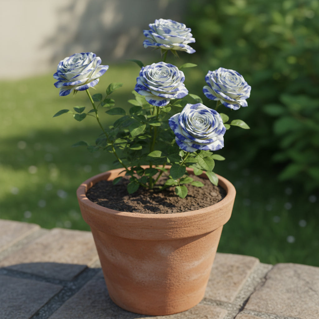 Blue Cream Rose Seeds for Planting