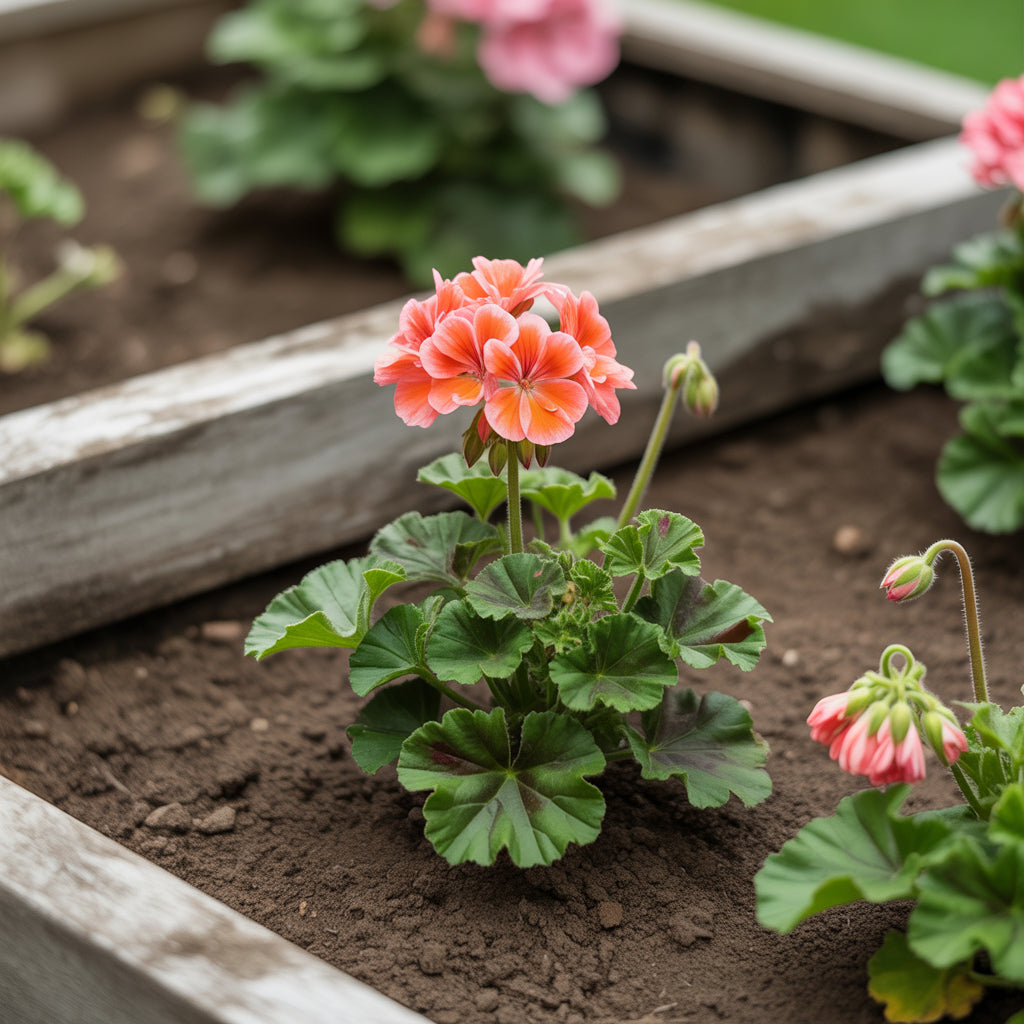 Exotic Elegance: Orange Geranium Flower Seeds for Vibrant Planting
