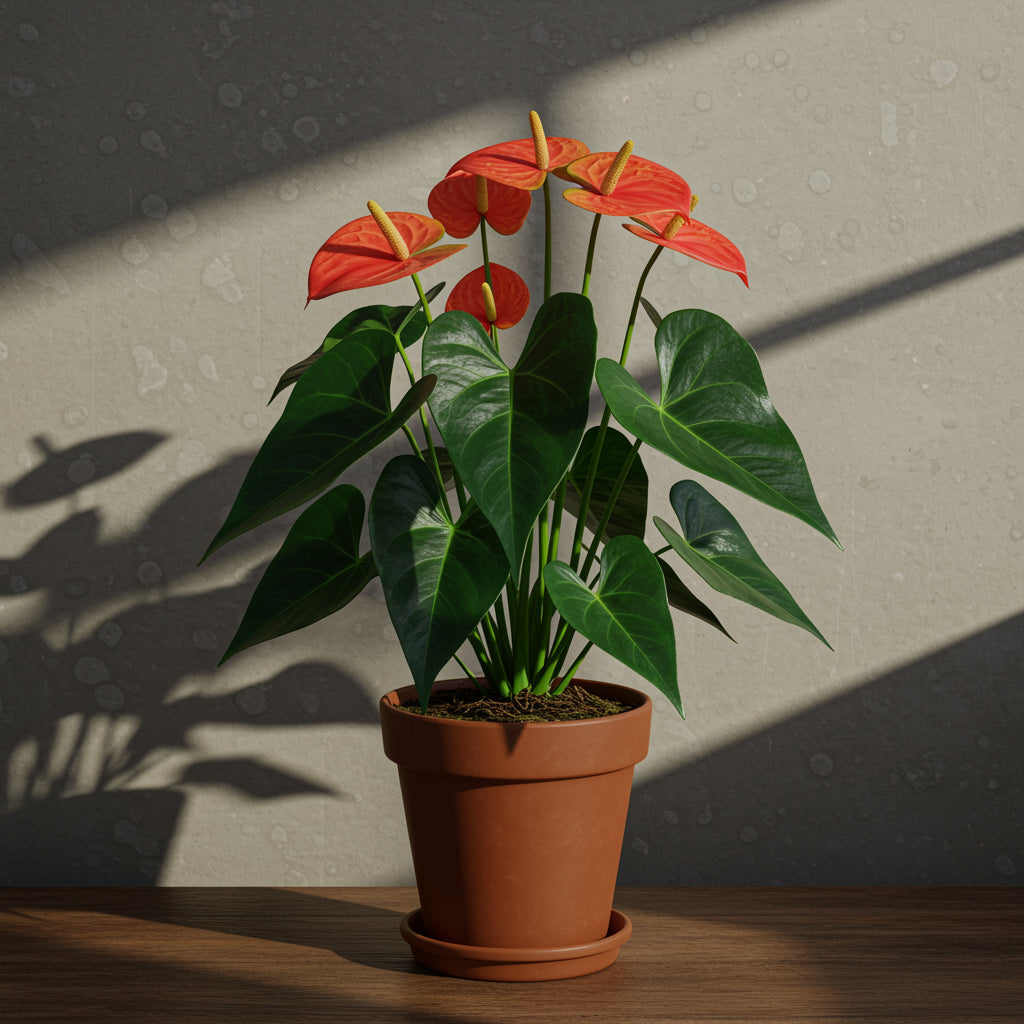 Anthurium Light Red Flower Seeds - Perfect for Easy Planting