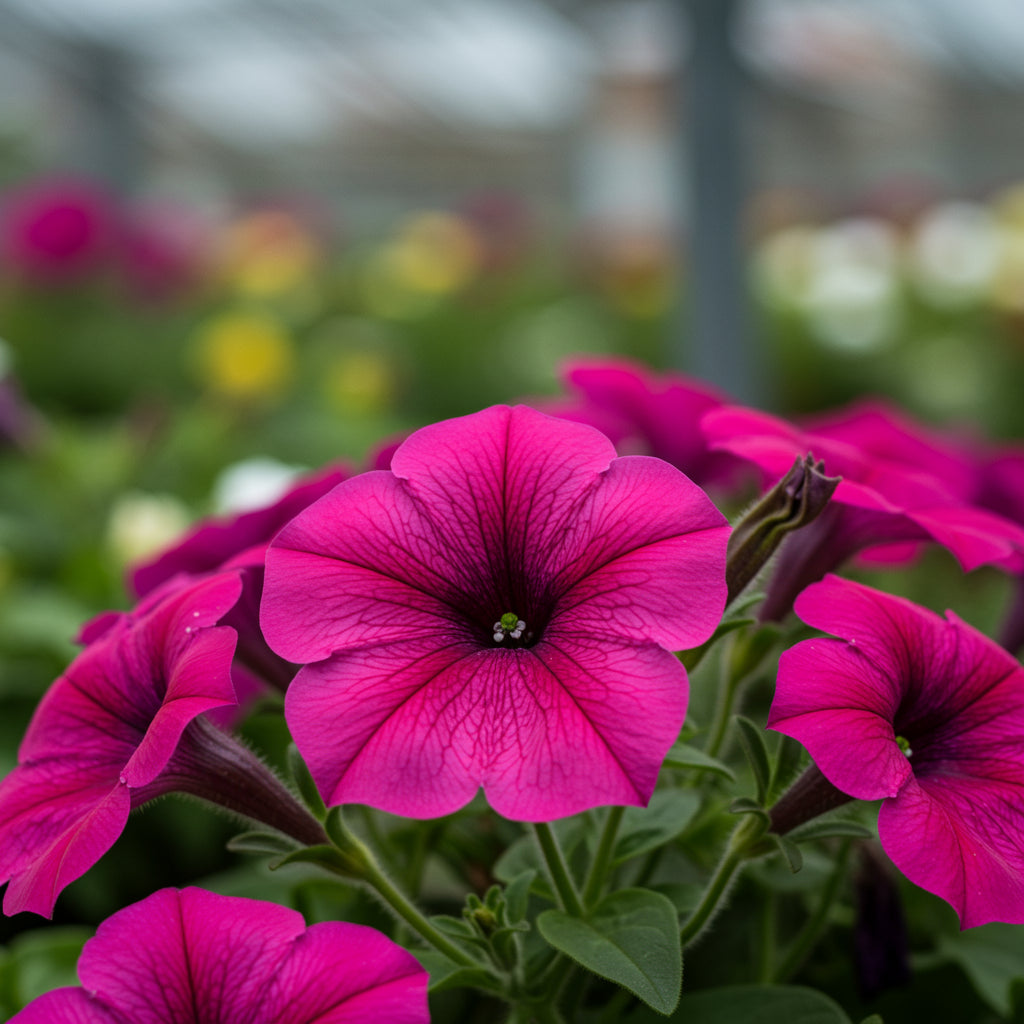 Multi-Flowered Double-Petal Petunia Seeds Light Violet for Planting