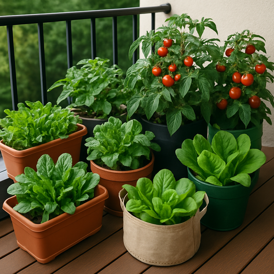 The Best Vegetables to Grow from Seeds in Small Spaces