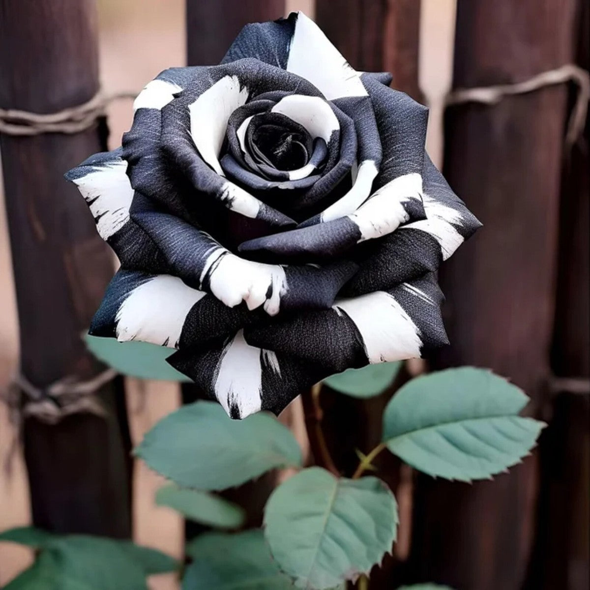 Black and White Rose Seeds – Rare Garden Varieties