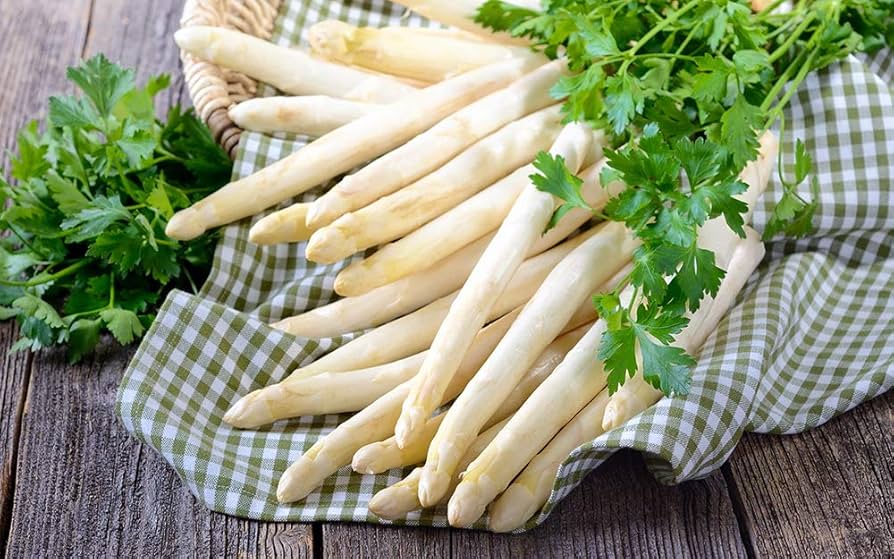 Graines d'asperges blanches