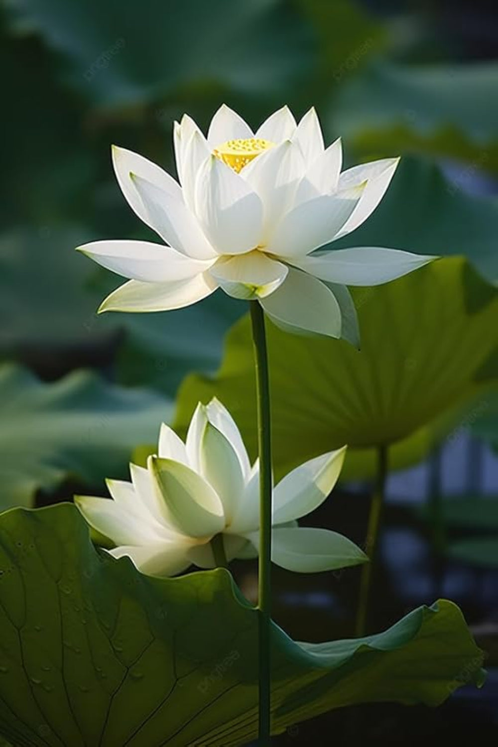 White Lotus Seeds (Sacred White Lotus) - Majestic Aquatic Flower for Tranquil Ponds