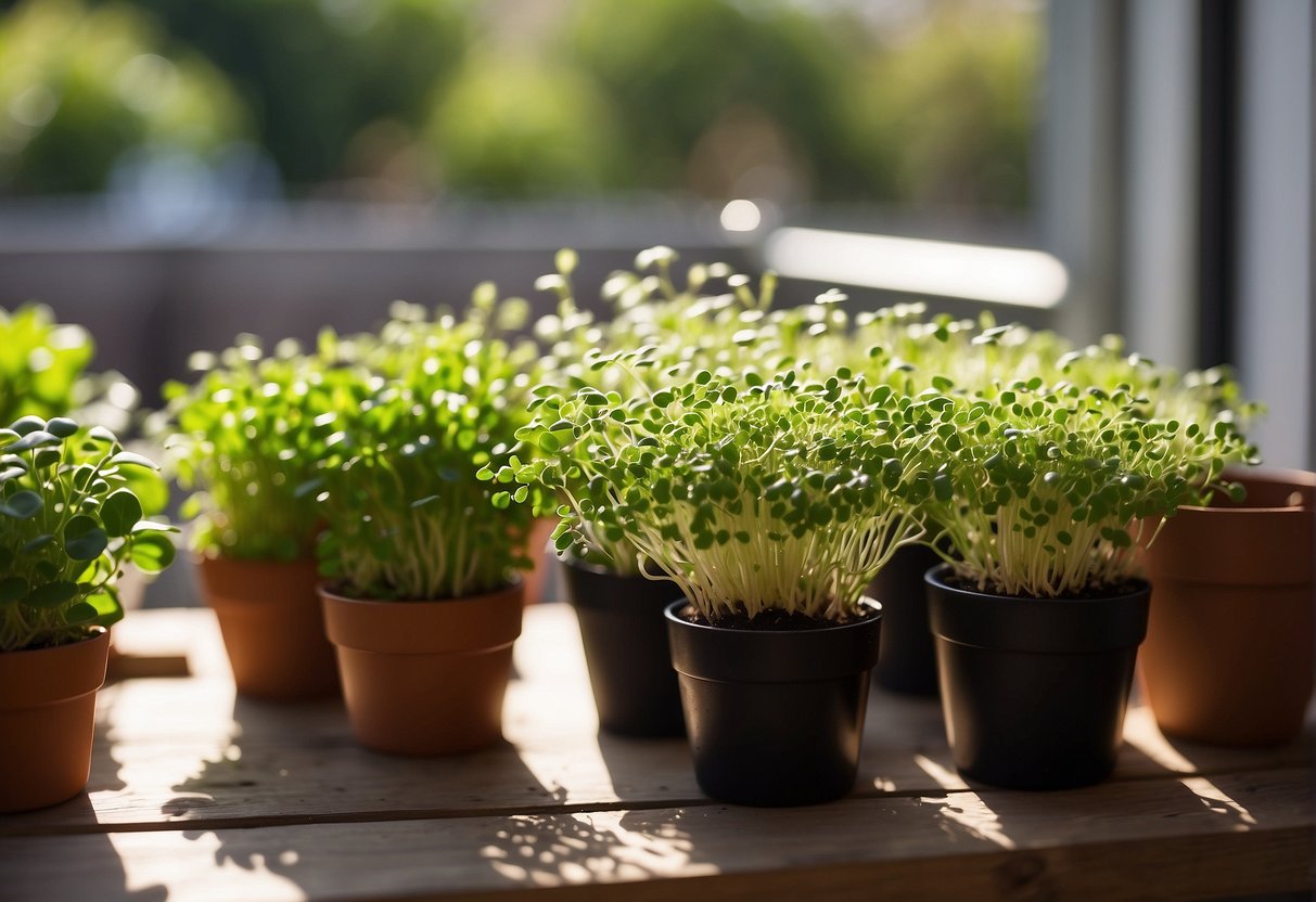 Semi di rucola per germogliamento