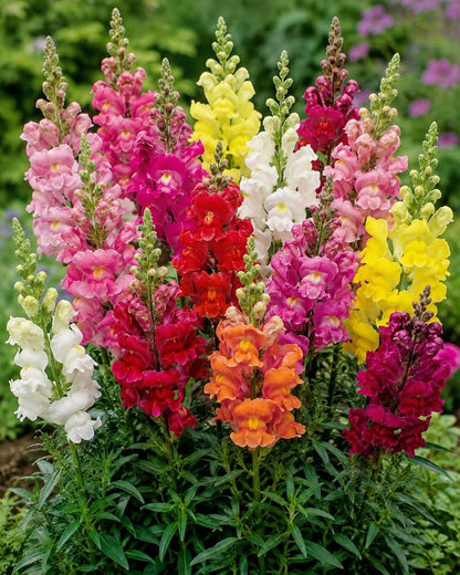 Mixed Snapdragon Flower seeds for Planting - Seasonal Bloomer, Heirloom & GMO Free Seeds for Home Garden