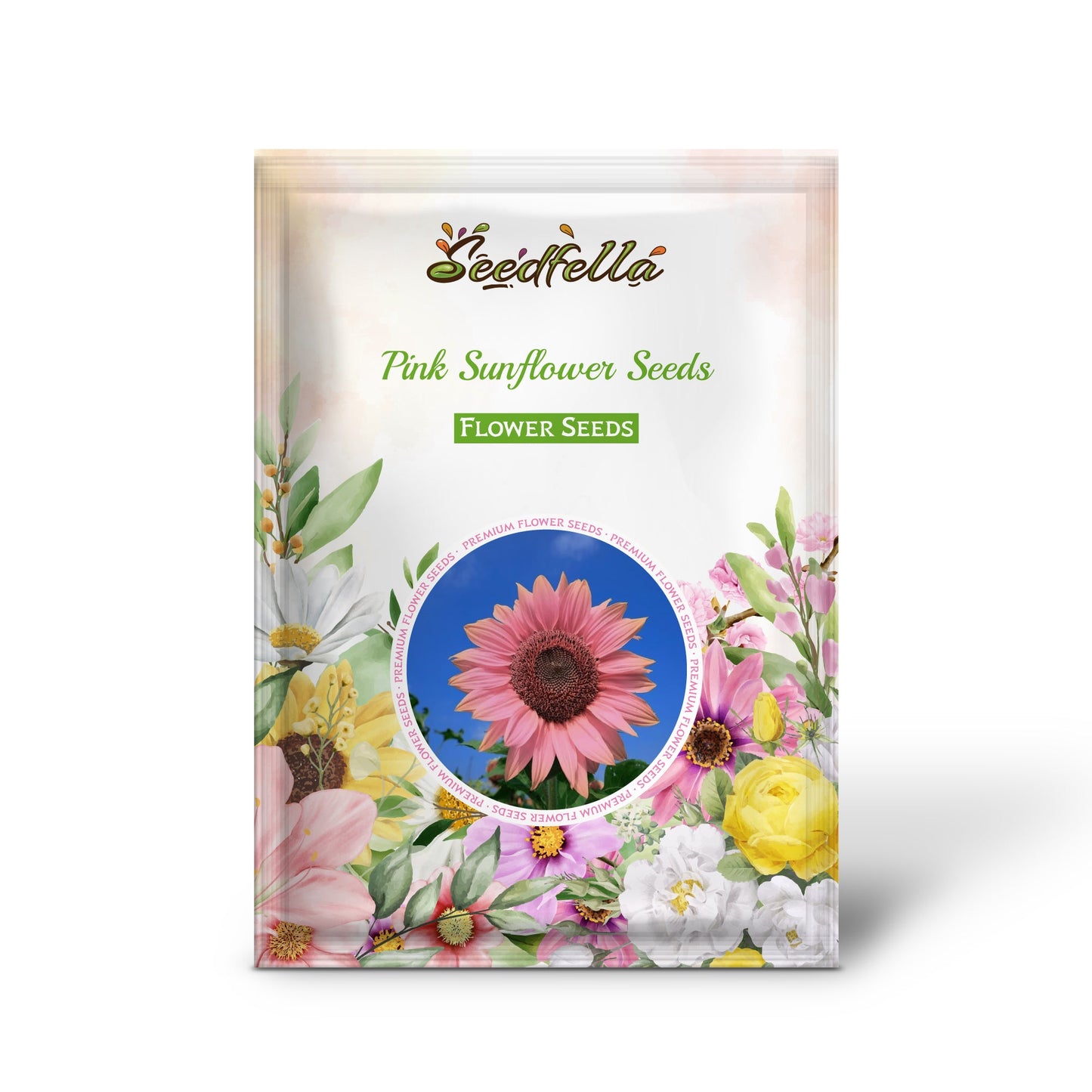 Pink Sunflower Seeds - Perfect for Planting