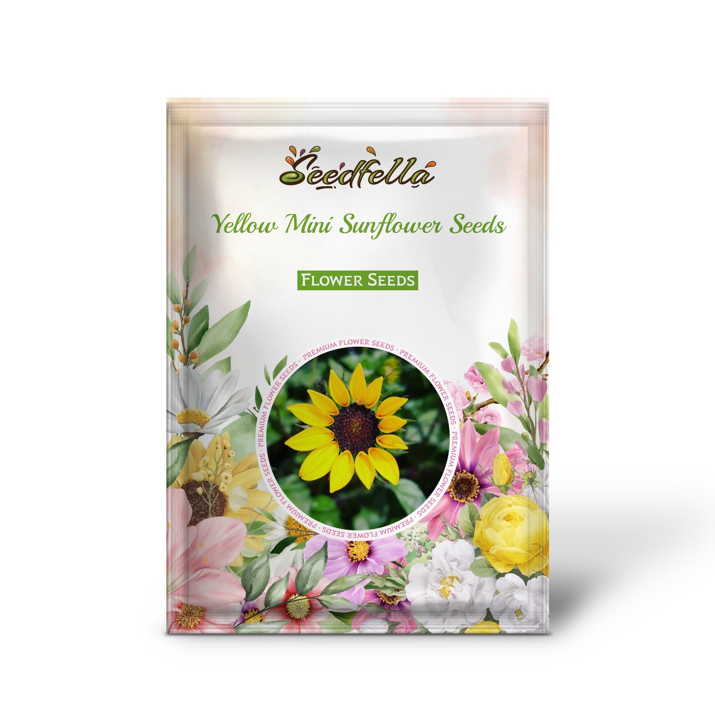 Yellow Mini Sunflower Seeds for Planting  Perfect for Garden Growth