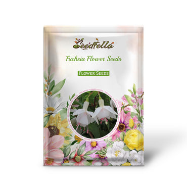 Fuchsia Flower Seeds for Planting - Green & White Variety