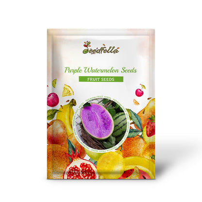 Purple Watermelon Seeds for Planting Grow Delicious Fruit