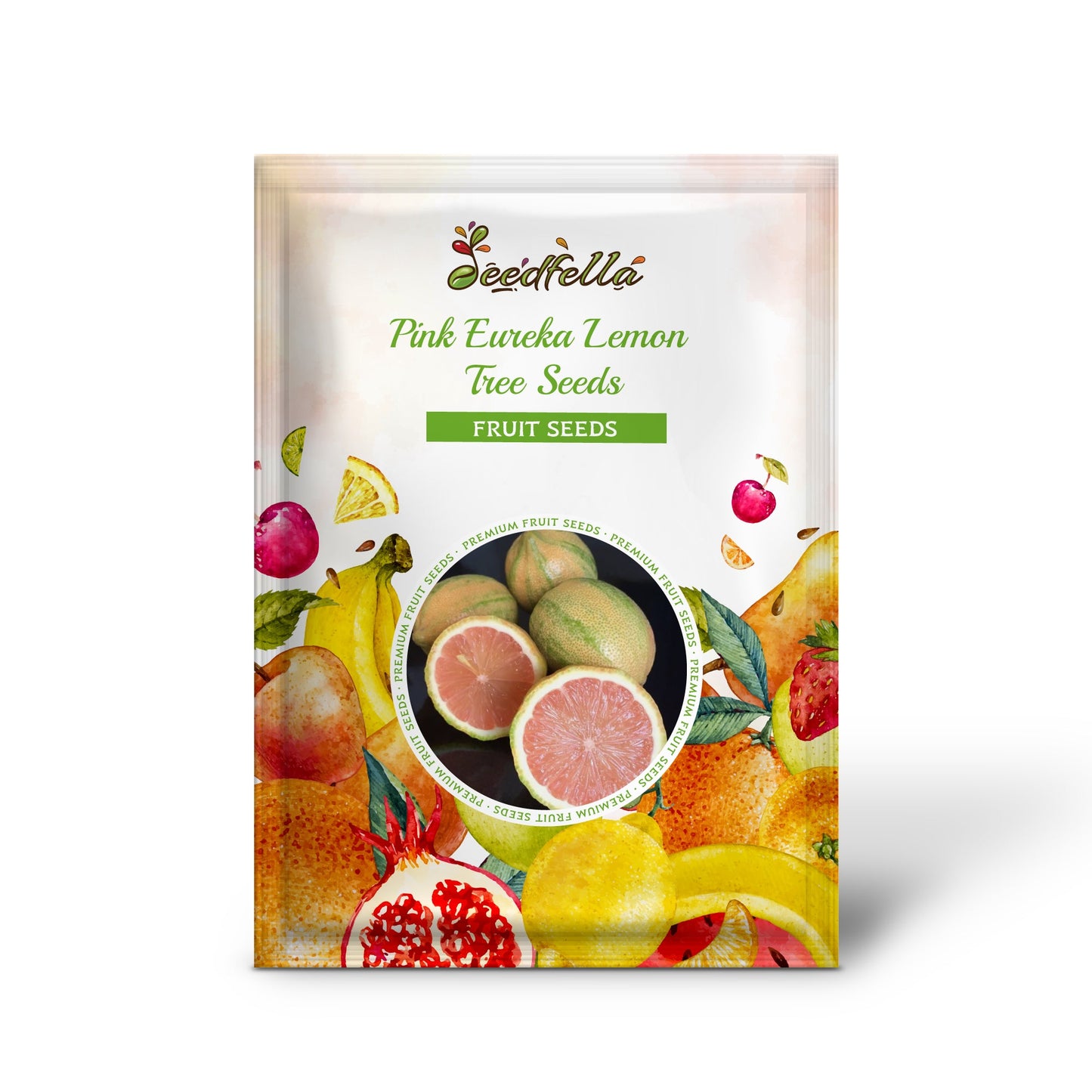 Pink Eureka Lemon Tree Seeds for Planting - Grow Your Own Citrus Delight