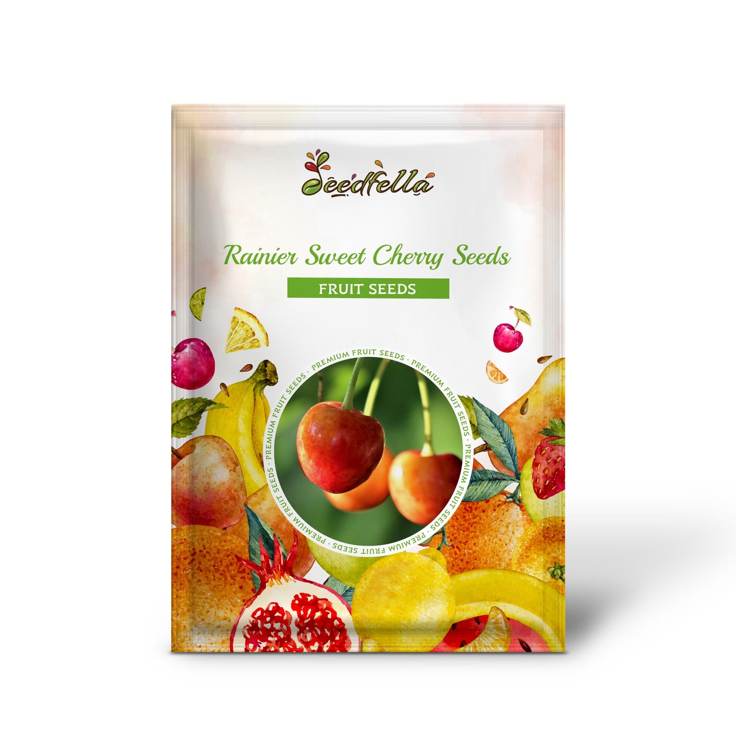 Rainier Sweet Cherry Seeds for Planting Grow Your Own Fruit