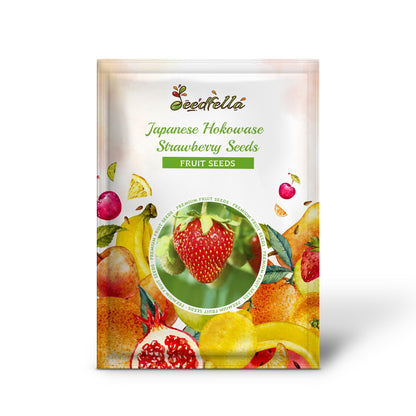 Japanese Hokowase Strawberry Seeds for Planting - Sweet & Juicy Fruit Seeds