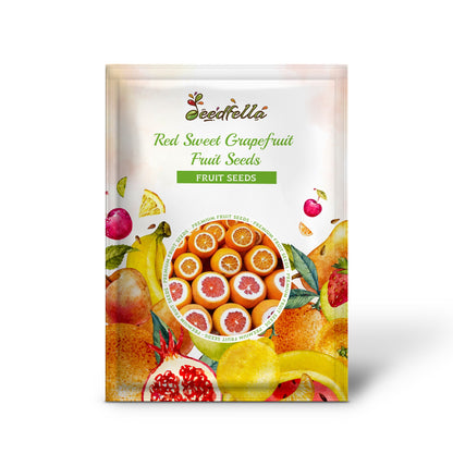 Red Sweet Grapefruit Fruit Seeds - Easy Planting for Fresh Citrus