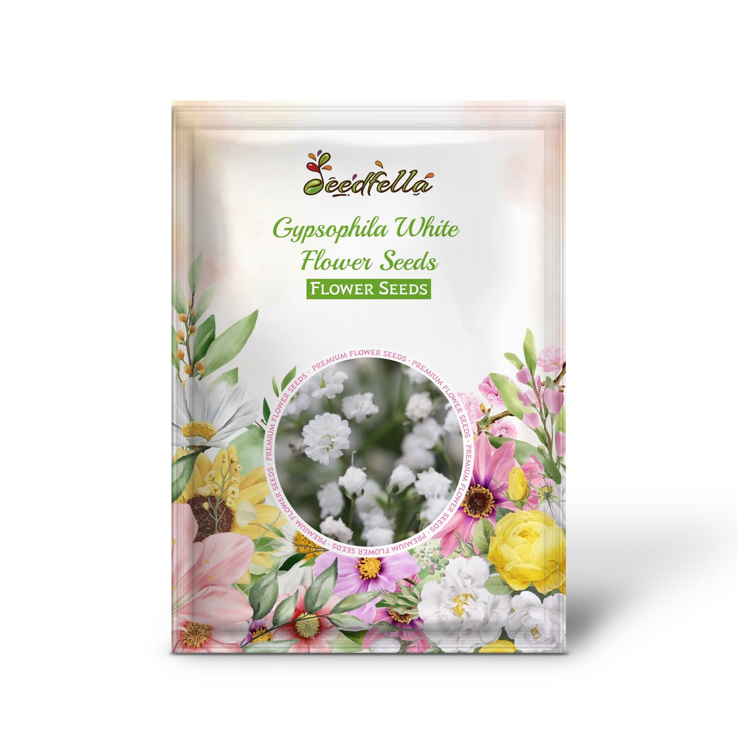 Gypsophila White Flower Seeds for Planting - Perfect for Beautiful Bouquets