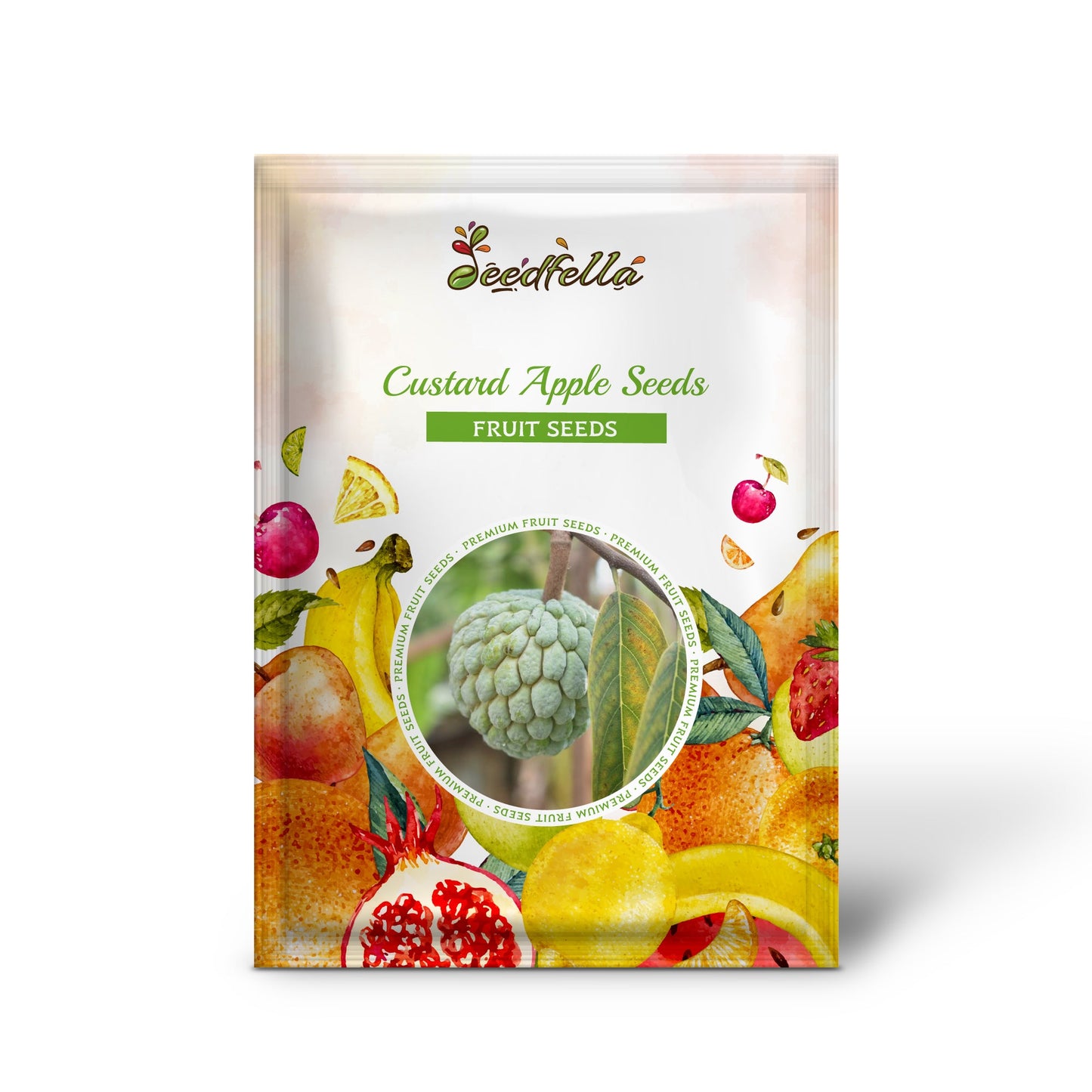 Custard Apple Seeds for Home Garden Planting Sweet Tropical Fruit