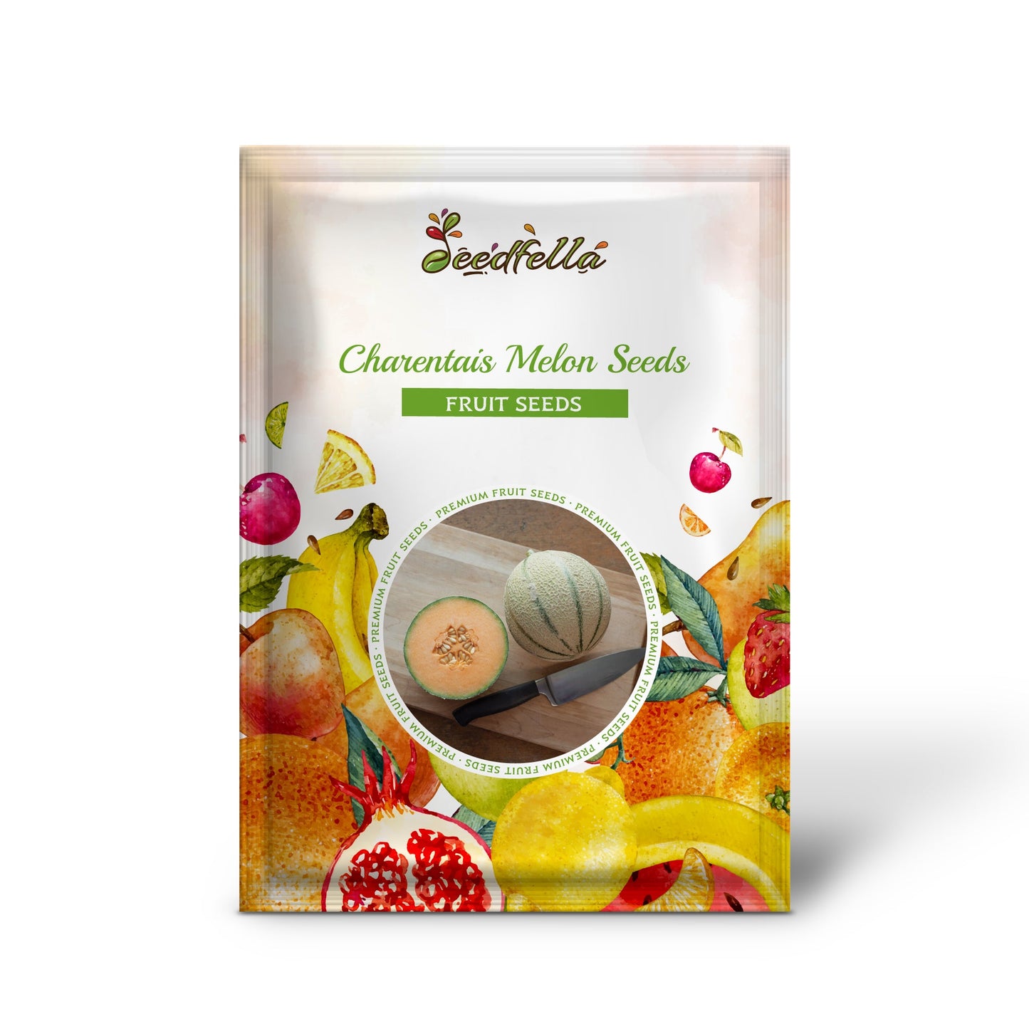 Charentais Melon Seeds for Planting - Sweet and Aromatic Summer Fruit