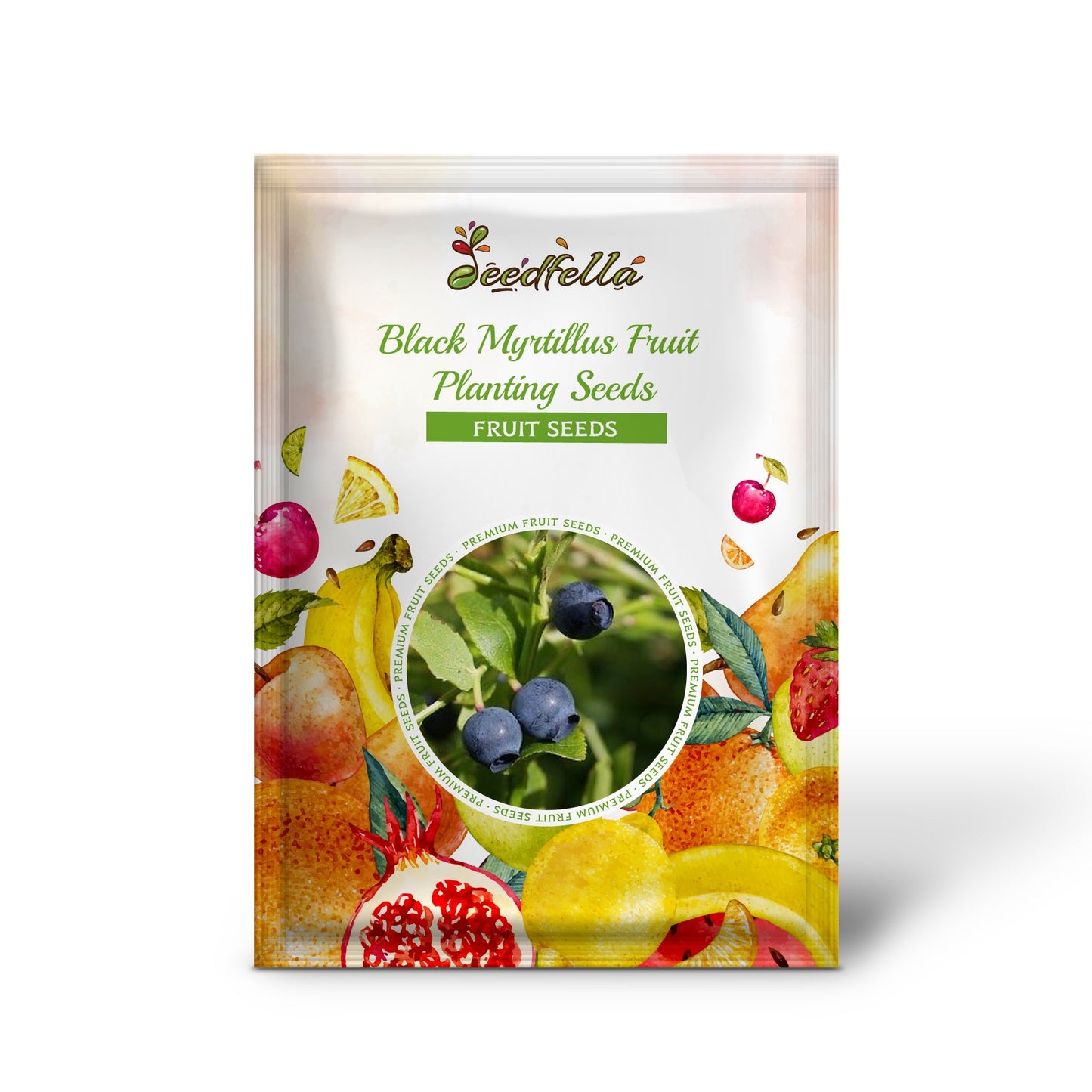 Black Myrtillus Fruit Planting Seeds Pack