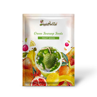 Green Soursop Seeds for Easy Planting Grow Exotic Fruit at Home