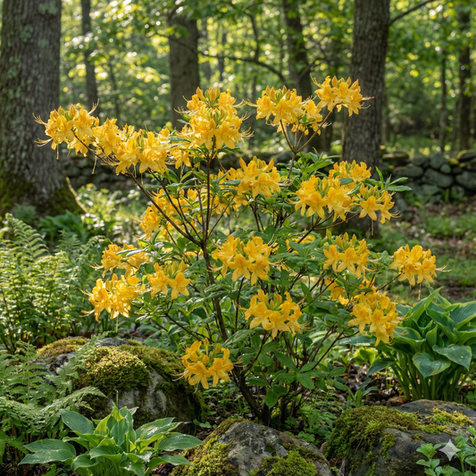 Yellow Azalea Flower Seeds for Bright Planting