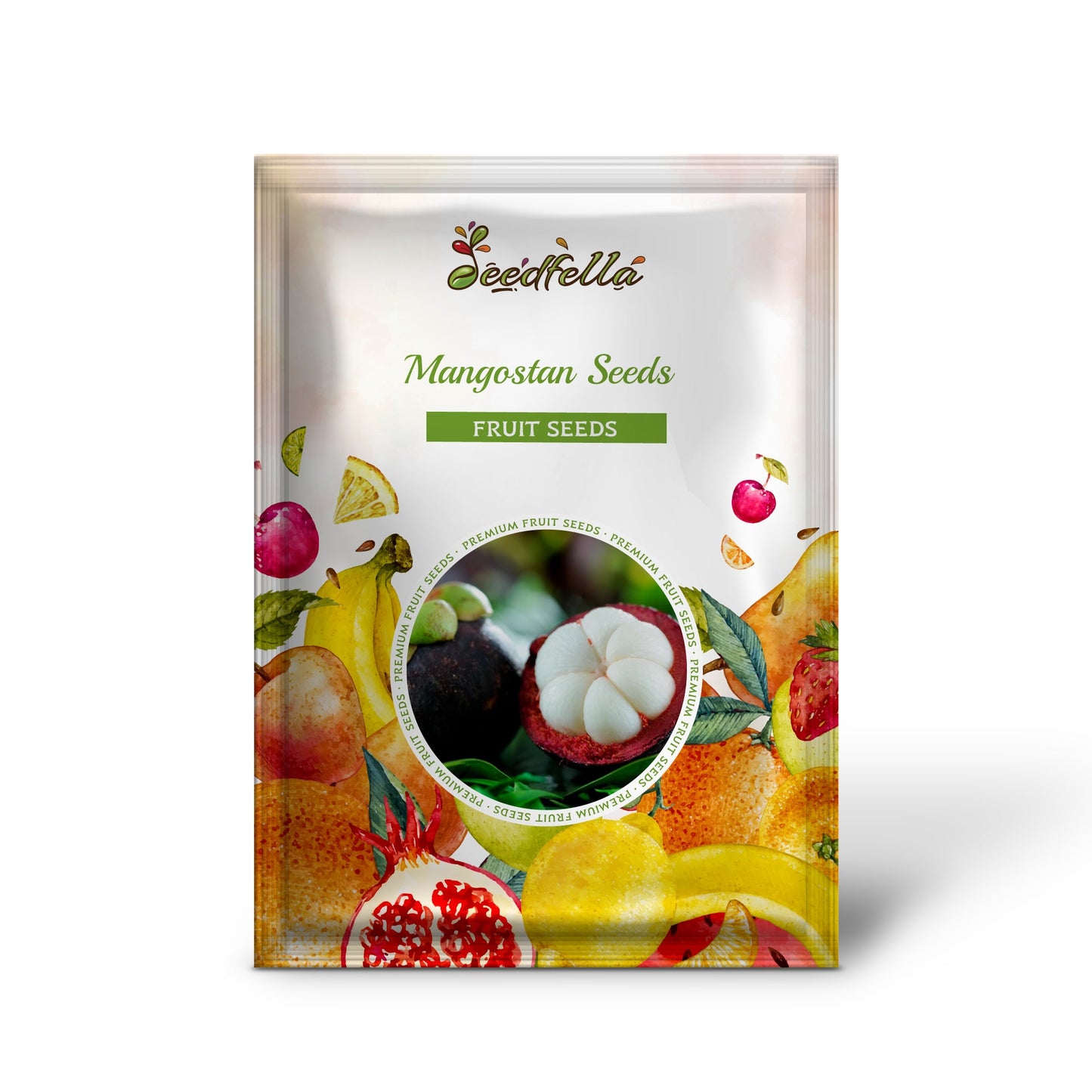 Mangostan Seeds for Planting Exotic Fruit Seeds for Home Gardening