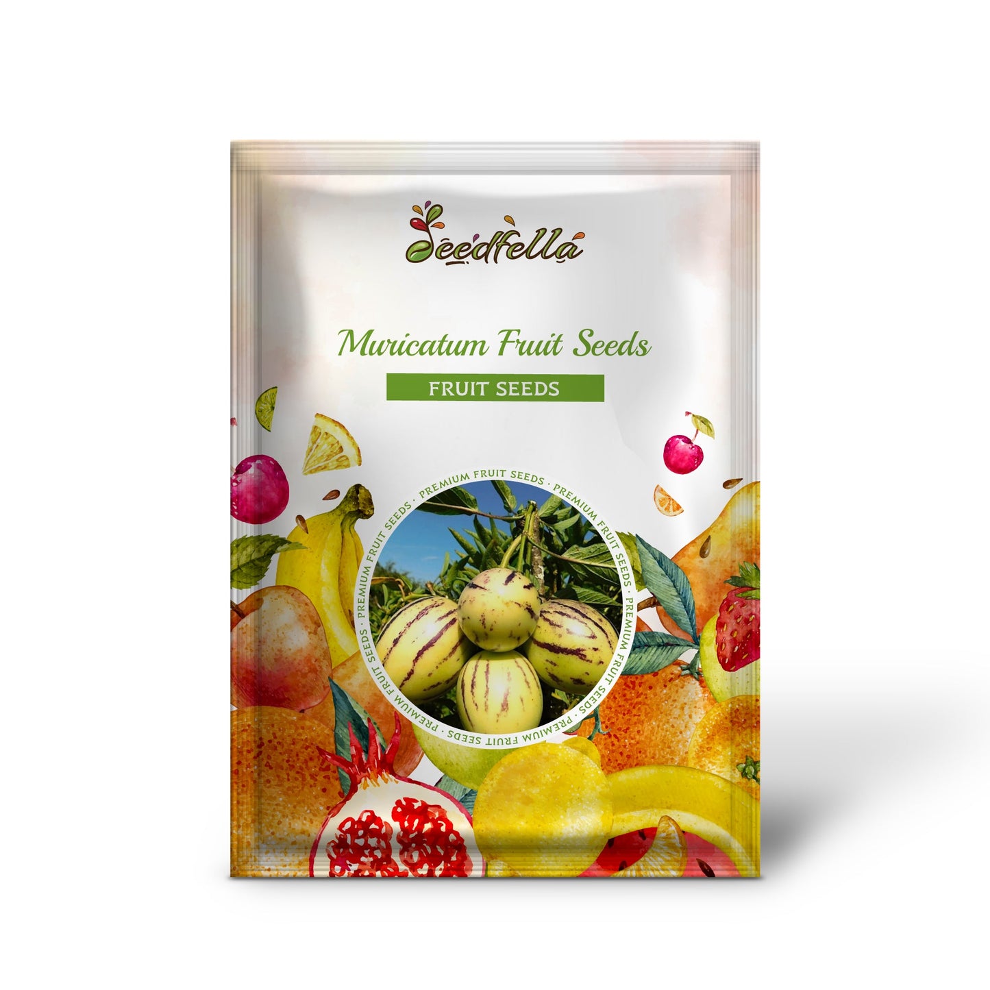 Muricatum Fruit Seeds for Garden Planting - Grow Juicy and Aromatic Fruits