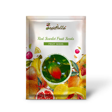 Red Scarlet Fruit Seeds for Planting Vibrant & Delicious Garden Addition