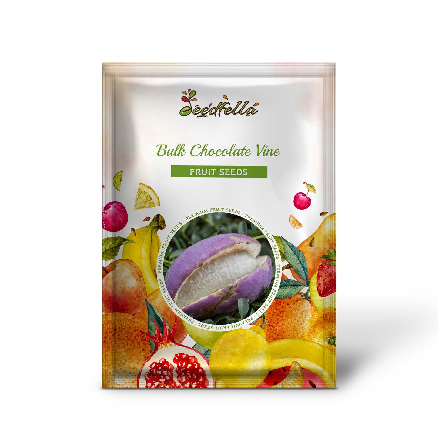 Bulk Chocolate Vine (Akebia quinata) Edible Fruit & Fragrant Flower Seeds