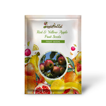 Red & Yellow Apple Fruit Seeds for Easy Planting
