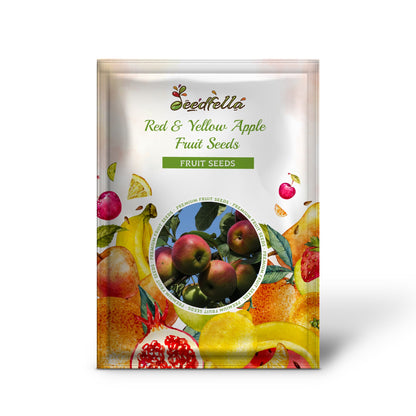 Red & Yellow Apple Fruit Seeds for Easy Planting