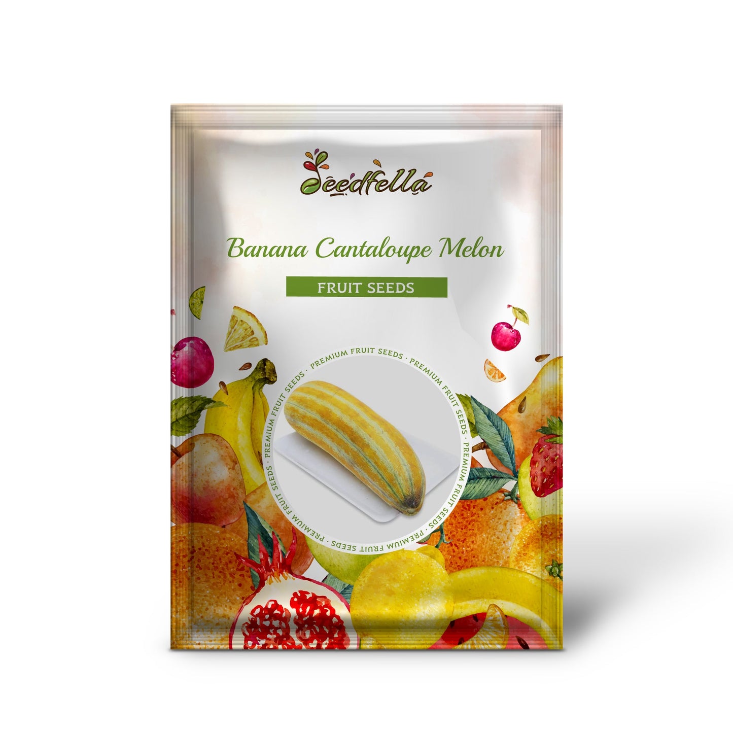 Banana Cantaloupe Melon (Cucumis melo) Fruit Seeds